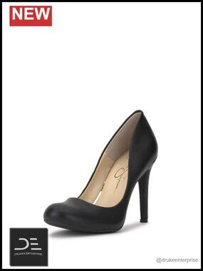 Jessica Simpson Calie Women's Almond Pumps 3.75-Inch Heel Closed Toe Party Shoes